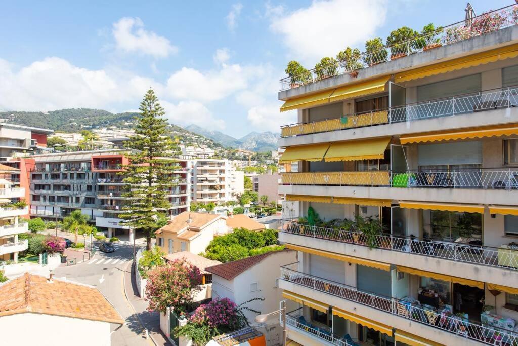 La Perle 2 P Terrasse Vue Mer 1Min Plage Clim 로퀴에브륀캡마르탱 외부 사진