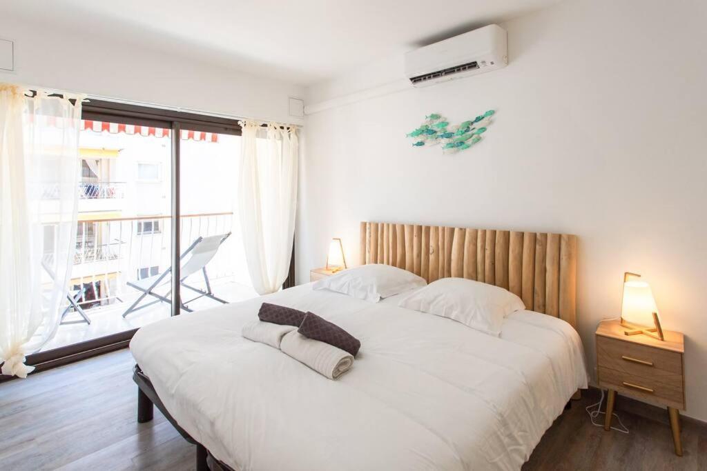 La Perle 2 P Terrasse Vue Mer 1Min Plage Clim 로퀴에브륀캡마르탱 외부 사진